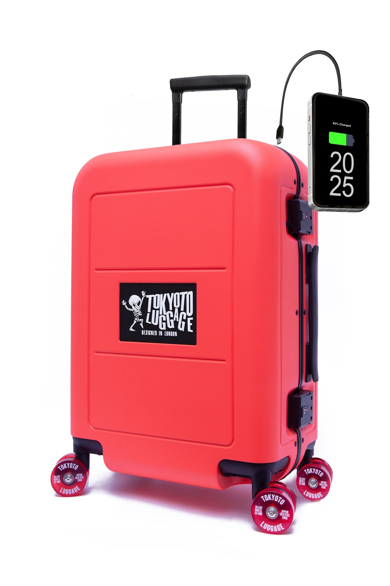 Cabin Suitcase with Skate Wheels Hand Luggage CORAL TOKYO