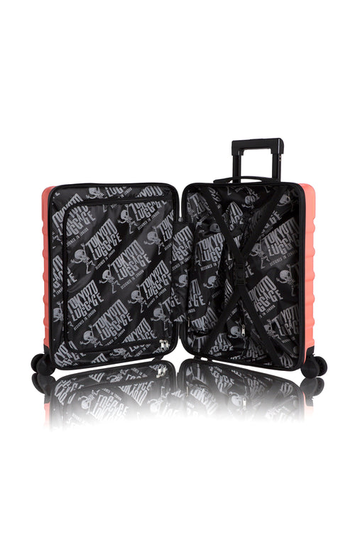 Hand Cabin Luggage Suitcase Antiscratch Interior CORAL