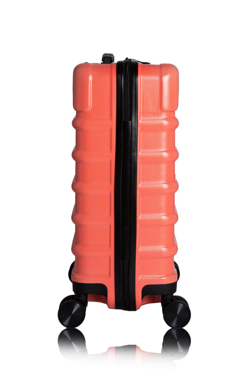 Hand Cabin Luggage Suitcase Antiscratch Side CORAL