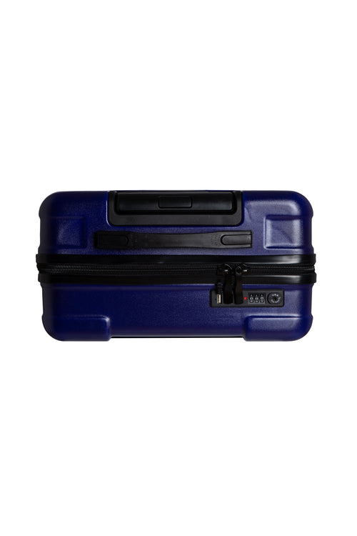 Hand Cabin Luggage Suitcase Antiscratch USB BLUE