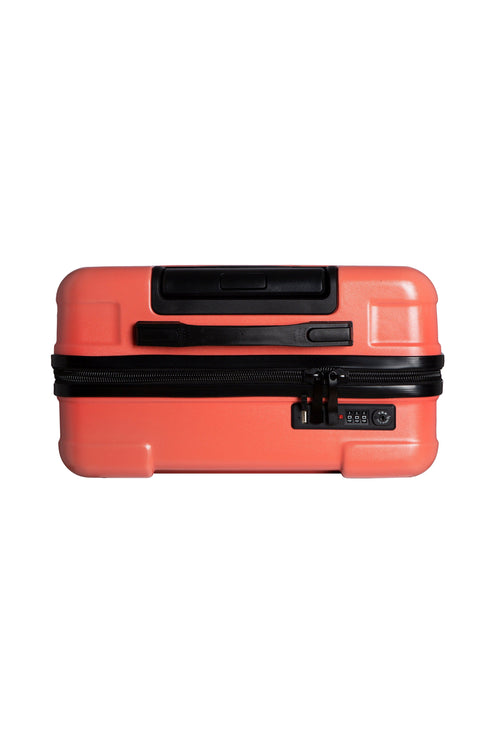 Hand Cabin Luggage Suitcase Antiscratch USB CORAL