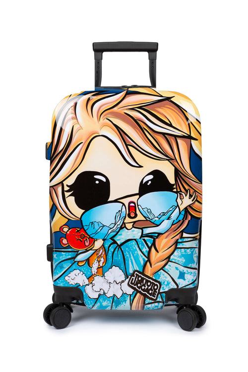 Hand Cabin Luggage for Kids teenagers and Manga lovers model Frozen Style