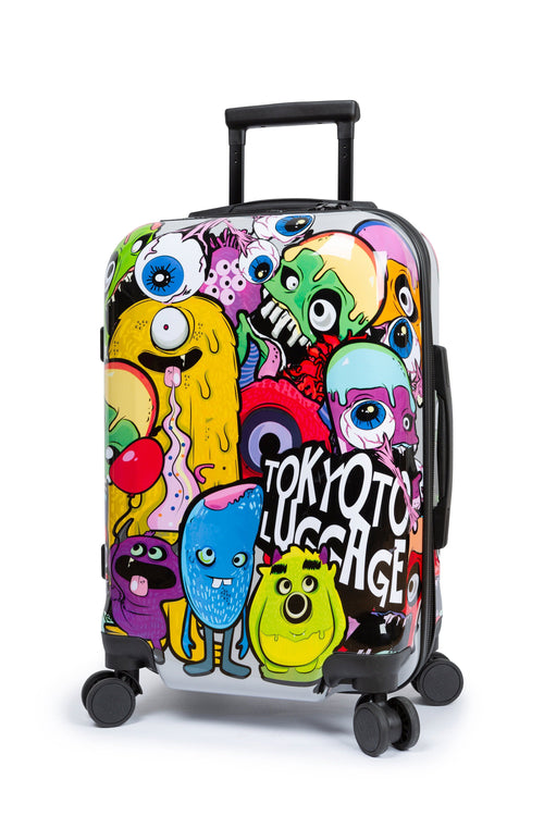 Suitcase Cabin Girls Kids Luggage Cartoon Manga Side MONSTERS ZOMBIES